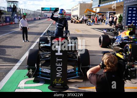 Mercedes' Andrea Kimi Antonelli, pole postition, following qualifying ...