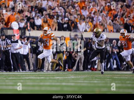 Running Headline Example Boone Pickens Stadium. 24th Oct, 2026. OK, USA; Oklahoma State Cowboys ...