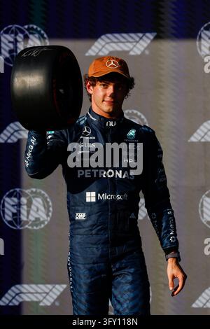 KIMI ANTONELLI Andrea (ita), Mercedes AMG F1 Team W16, portrait pole ...