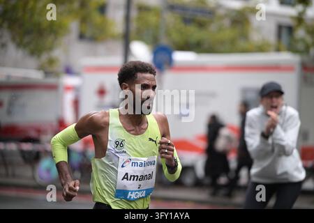 25 October 2026, Hesse, Frankfurt am Main: Track and Field: Marathon ...
