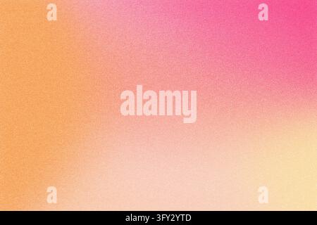 Colorful abstract background showing smooth pastel gradient with grainy texture Stock Photo