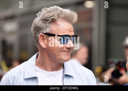 Chef Gordon Ramsay in the paddock during the Formula 1 MSC Cruises ...