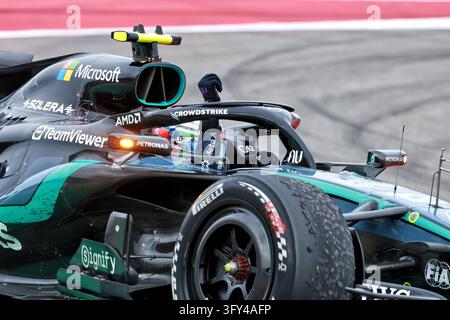 Race winner Andrea Kimi Antonelli (ITA) Mercedes AMG Formula One Team ...