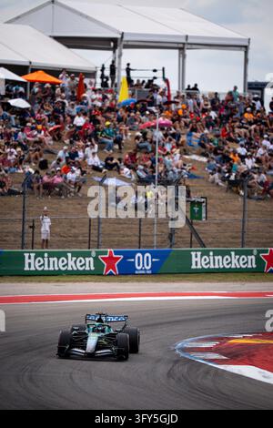 Lance Stroll (CAN) (Aston Martin Aramco F1 Team) during the race of the ...
