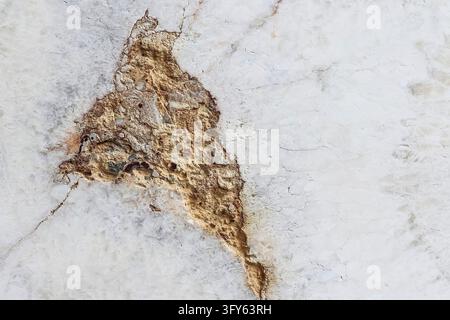 Close up view at the surface marble stone Stock Photo