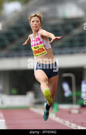 Triple Jump Vector Ishin Me-Life Stadium, Yamaguchi, Japan. 25th Oct, 2026. Ryusei ...
