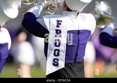 Martin Frog October 24, 2026: TCU Horned Frogs running back Amante Martin (23 ...