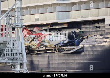 Shipyard Container Vessel Example Bremerhaven, Germany. 26th Oct, 2026. The