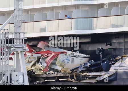 Shipyard Container Vessel Example Bremerhaven, Germany. 26th Oct, 2026. The