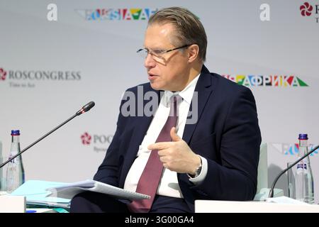 Mikhail Murashko, Minister of Health of the Russian Federation seen ...