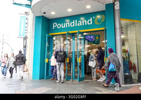 In Stock. Shop Corporation Street, Birmingham 29th October 2026 - A large Poundland ...