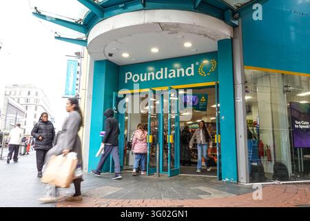 In Stock. Shop Corporation Street, Birmingham 29th October 2026 - A large Poundland ...