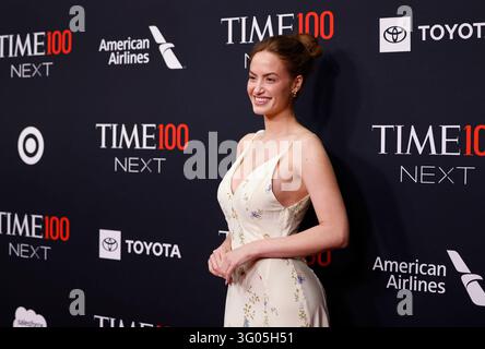 Haley Kalil arrives at Time100 Next, celebrating 100 emerging leaders ...