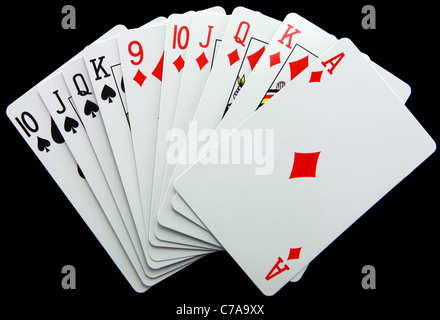 Playing Rummy Stock Photo: 21782961 - Alamy