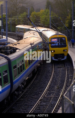 railways the station at Barnt Green a suburb of birmingham worcestershire Stock Photo