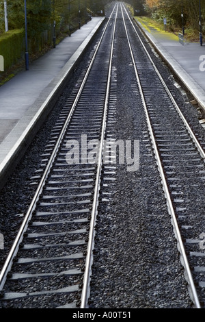 railways the station at Barnt Green a suburb of birmingham worcestershire Stock Photo