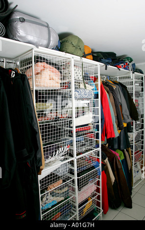 Storage room in a house Stock Photo