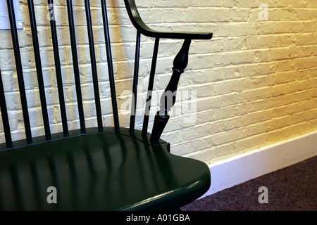 antique colonial chair Stock Photo