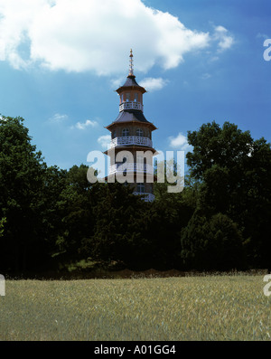 Backsteinpagode, EnglischChinesischer Garten, Oranienbaum