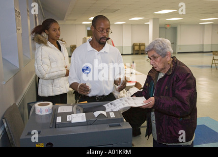 Voting in General Election Stock Photo