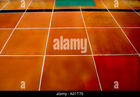 Vitreous Ceramic Floor tiles square shape Stock Photo