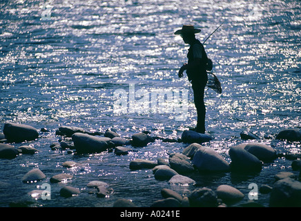 Fisherman at Nagara River near Gifu City Mino Japan Model released fabrik studios Stock Photo