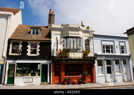 The Black Horse public house in Brighton, Southern England, UK Stock Photo