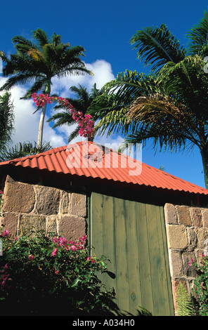 Nevis Hermitage Plantation hotel Stock Photo