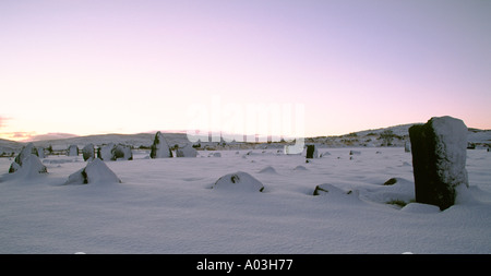 Beaghmore stone circles Co Tyrone Northern Ireland Stock Photo