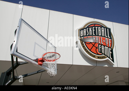 Basketball Hall of Fame Springfield Massachusetts Stock Photo