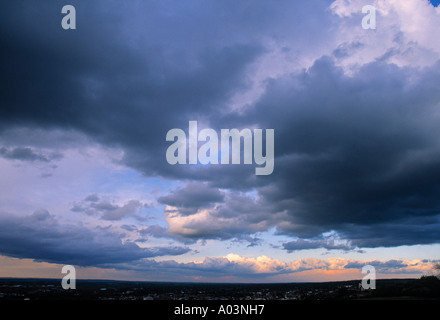 Stormy sky Stock Photo