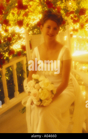 portrait of a bride Stock Photo