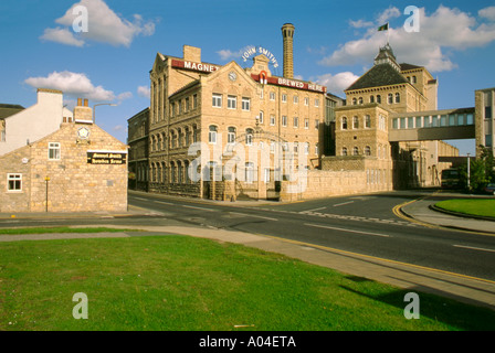 John Smith's Brewery (1883), Tadcaster, North Yorkshire, England, UK. Stock Photo