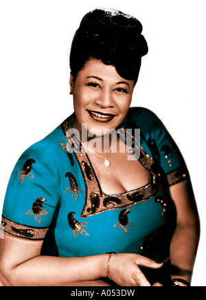 ELLA FITZGERALD  (1917-1996) US jazz singer. Colors Stock Photo