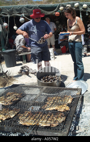 Beach restaurant at Langebaan resort western cape South Africa RSA Stock Photo