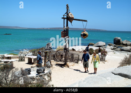 Beach restaurant at Langebaan resort western cape South Africa RSA Stock Photo