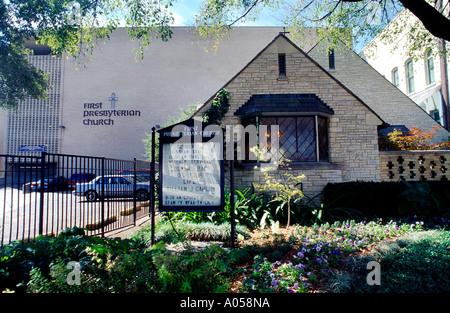 First Presbyterian Church, Dallas, Texas Stock Photo - Alamy