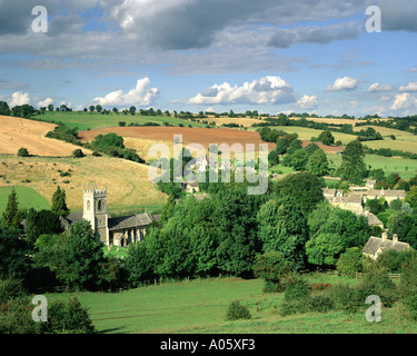 GB - GLOUCESTERSHIRE Naunton village in the Cotswolds Stock Photo