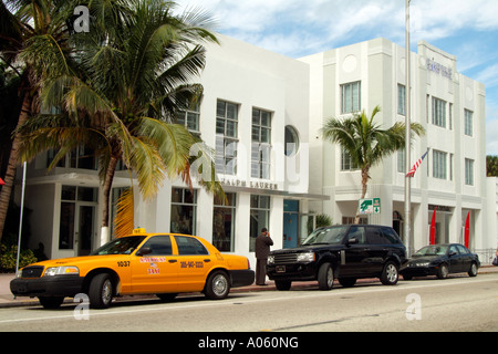 Ralph Lauren store. South Beach Miami Florida USA. Yellow cab Stock Photo -  Alamy