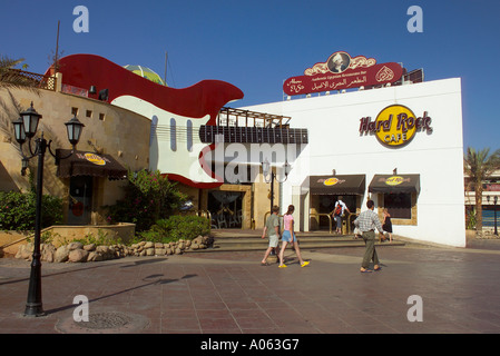 Egypt, Sharm El Sheikh, Hard Rock Cafe Stock Photo