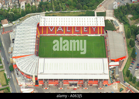 THE VALLEY, Charlton, London. Aerial view. Home of Charlton Athletic ...