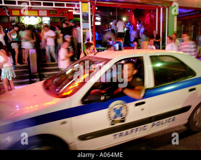 Corfu Island, Kavos Nightlife Stock Photo