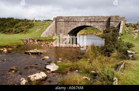 Cadover Bridge Dartmoor National Park Devon England Stock Photo