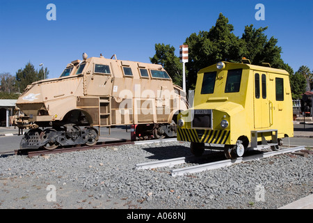 Old Railway Engines Railway Station Windhoek Stock Photo