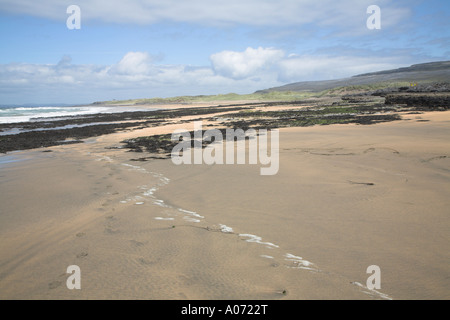 Inter tidal zone Fanore beach County Clare Ireland Stock Photo