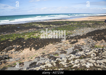 Inter tidal zone Fanore beach County Clare Ireland Stock Photo