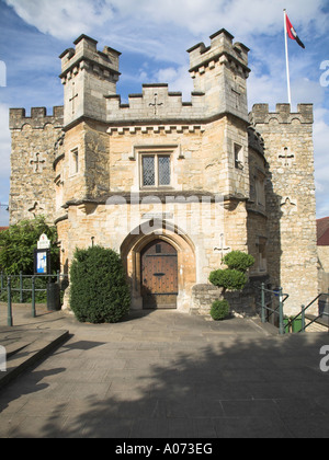 Old Gaol Museum Buckingham Buckinghamshire England Stock Photo