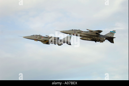 Sepecat Jaguar GR3A. Ground Attack Aircraft.    XAV 4151-393 Stock Photo