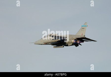 RAF Sepecat Jaguar  GR3A. Ground Attack Aircraft XAV 4134-392 Stock Photo