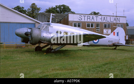 Twin Engined Avro Anson C21 WD413 commercial six-seat 652 Aeroplane  GAV 4019-382 Stock Photo